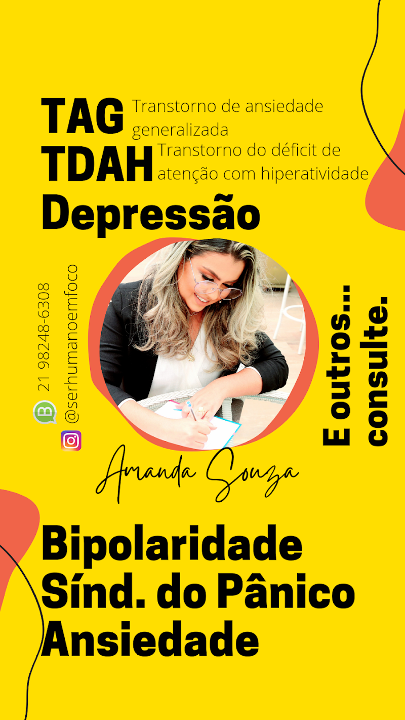Foto de Psicanalista Amanda Souza, Clínica de Psicanálise em Cabo Frio
